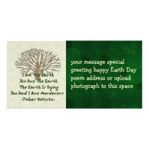 The Earth Is Dying Photo Greeting Card