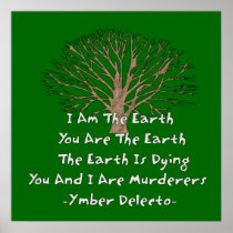The Earth Is Dying Poster