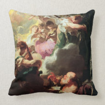 The Ecstasy of St. Paul, c.1628-29 (oil on canvas) Pillow