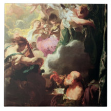 The Ecstasy of St. Paul, c.1628-29 (oil on canvas) Ceramic Tiles