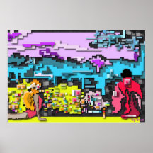 The Edge of the World and Time Print