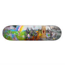 The Egg Beaters - Street Sk8 Art Custom Skate Board
