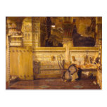 The Egyptian Widow, Alma-Tadema postcards