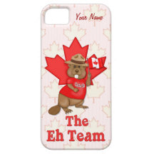 The Eh Team Beaver and Maple Leaf  - Customize