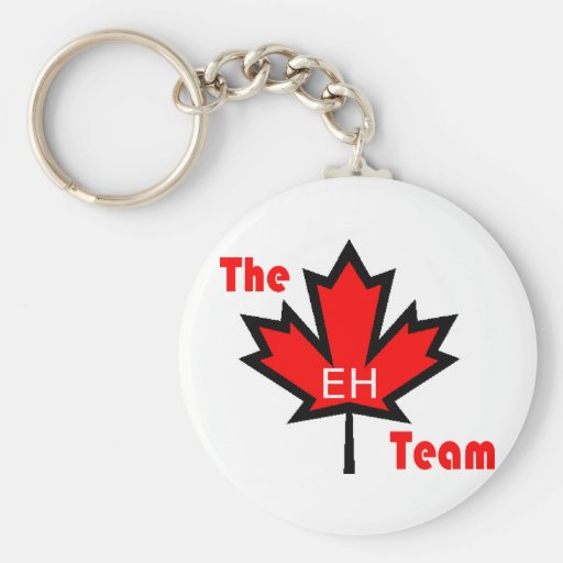 the eh team keychain