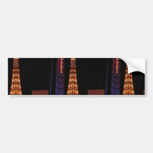 The Eiffel Tower Reproduction At Paris Las Vegas Bumper Stickers