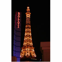 The Eiffel Tower Reproduction At Paris Las Vegas Photo Cut Outs