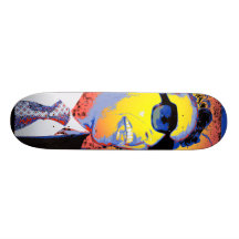The El Guapo skateboard deck