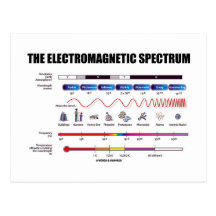 The Electromagnetic Spectrum (Physics) Post Card
