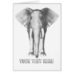 The Elephant Greeting Card