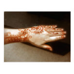 The Ellusive Henna  Tattoo Postcards