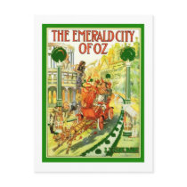 The Emerald City Of Oz Post Card