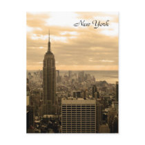 The Empire State Building (Sepia) Post Cards