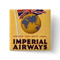 The Empire's Airline Pinback Buttons