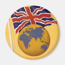 The Empire's Airline Fridge Magnet