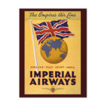 The Empire's Airline Postcard