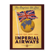 The Empire's Airline Postcard