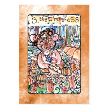 The Empress Tarot Card Business Card Template