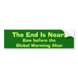 The End Is Near! Bumper Sticker