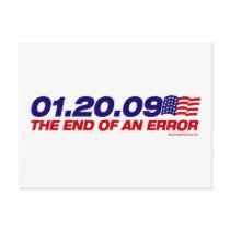 The End of an Error Postcard