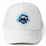 The English Bull Terrier SPLASH blue Hats