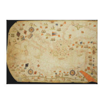 The entire Mediterranean Basin canvas prints