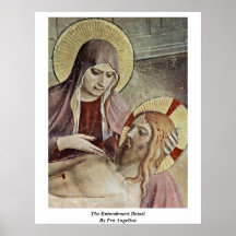 The Entombment Detail By Fra Angelico Print