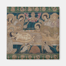 The Entombment, Moscow School, 1678 Magnet