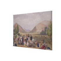 The Entrance into Caubul from Killa-Kazee, from 'S canvas prints