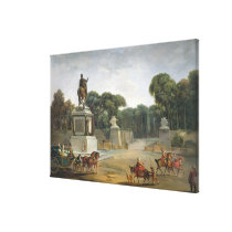 The Entrance to the Tuileries from the Place canvas prints
