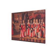 The Entry of Louis of France Gallery Wrap Canvas