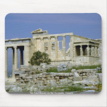 The Erechtheum on the Acropolis, Greece Mousepads