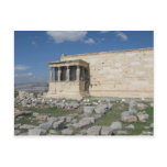 The Erecthion is part of ancient Greek Acropolis Postcard