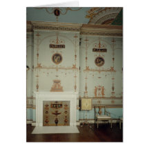 The Etruscan Room, Osterley Park, Middlesex Greeting Card