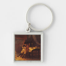 The Evening of the Battle of Champaubert, 1814 Key Chain
