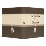 The Everything Pets Organizer binders