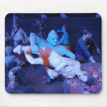The evil mother in law are being punished mouse mat