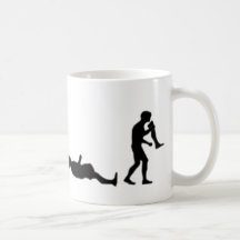 The Evolution of Zombies Coffee Mugs