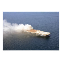 The ex-Oriskany, a decommissioned aircraft carr Photograph