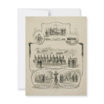The Execution of John Brown by Robert Bennett Custom Invitation