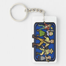 The Expedition Rectangle Acrylic Keychain