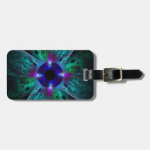 The Eye Abstract Art Address Luggage Tags