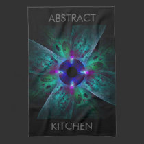 The Eye Abstract Art Kitchen Towel kitchen towels