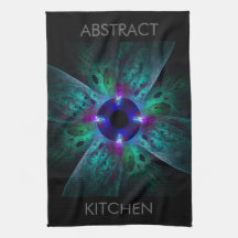 The Eye Abstract Art Kitchen Towel