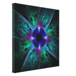 The Eye Abstract Art Wrapped Canvas Print