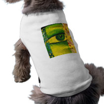 The Eye - Gold & Emerald Awareness Dog Tank Top