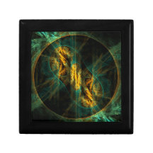 The Eye of the Jungle Abstract Art Gift Box
