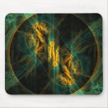 The Eye of the Jungle Abstract Art Mousepad