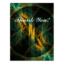 The Eye of the Jungle Thank You Postcard