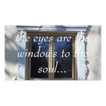 ...the eyes business cards